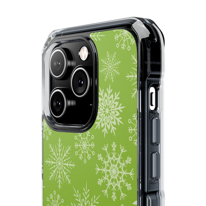 Snowflakes Dance Whimsically iPhone Case - Impact