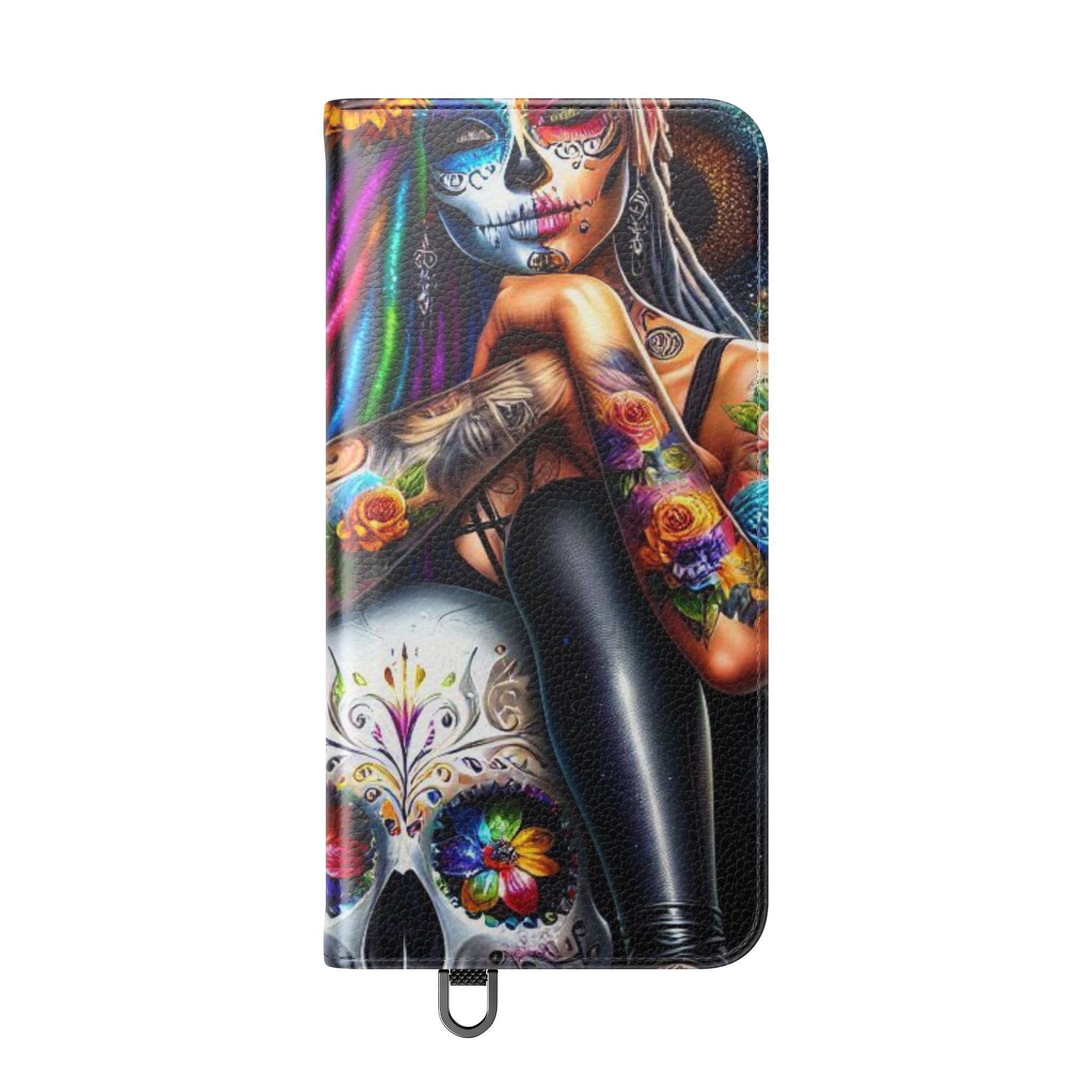 Skull Bloom - Samsung S25+ Case - Lompakko