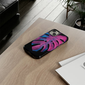 Tropical Palm Leaves - Protective Phone Case