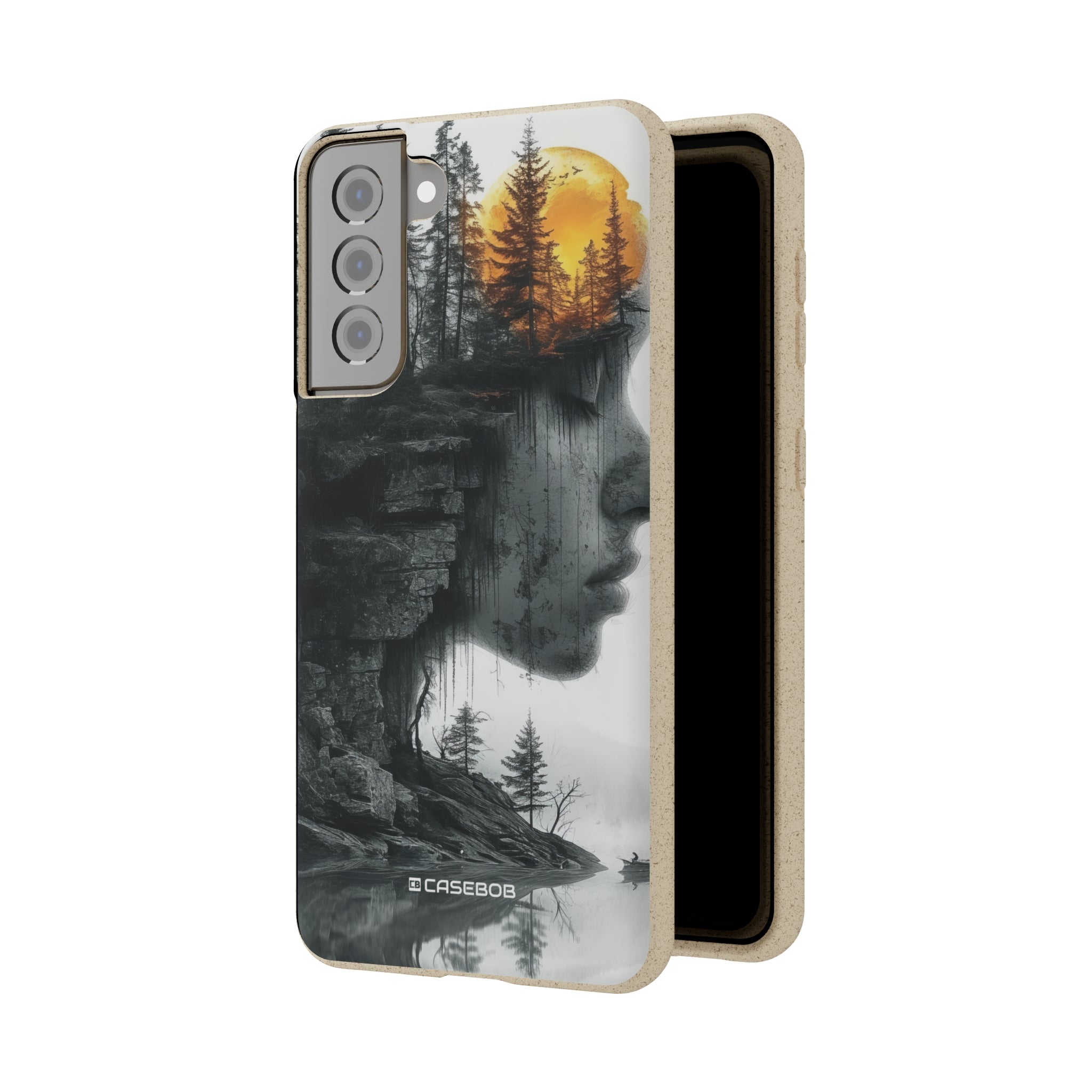 Nature's Reflection | Biodegradable Phone Case