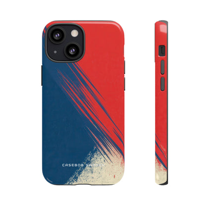 Vintage Brushstroke Harmony iPhone 13 - Tough Phone Case