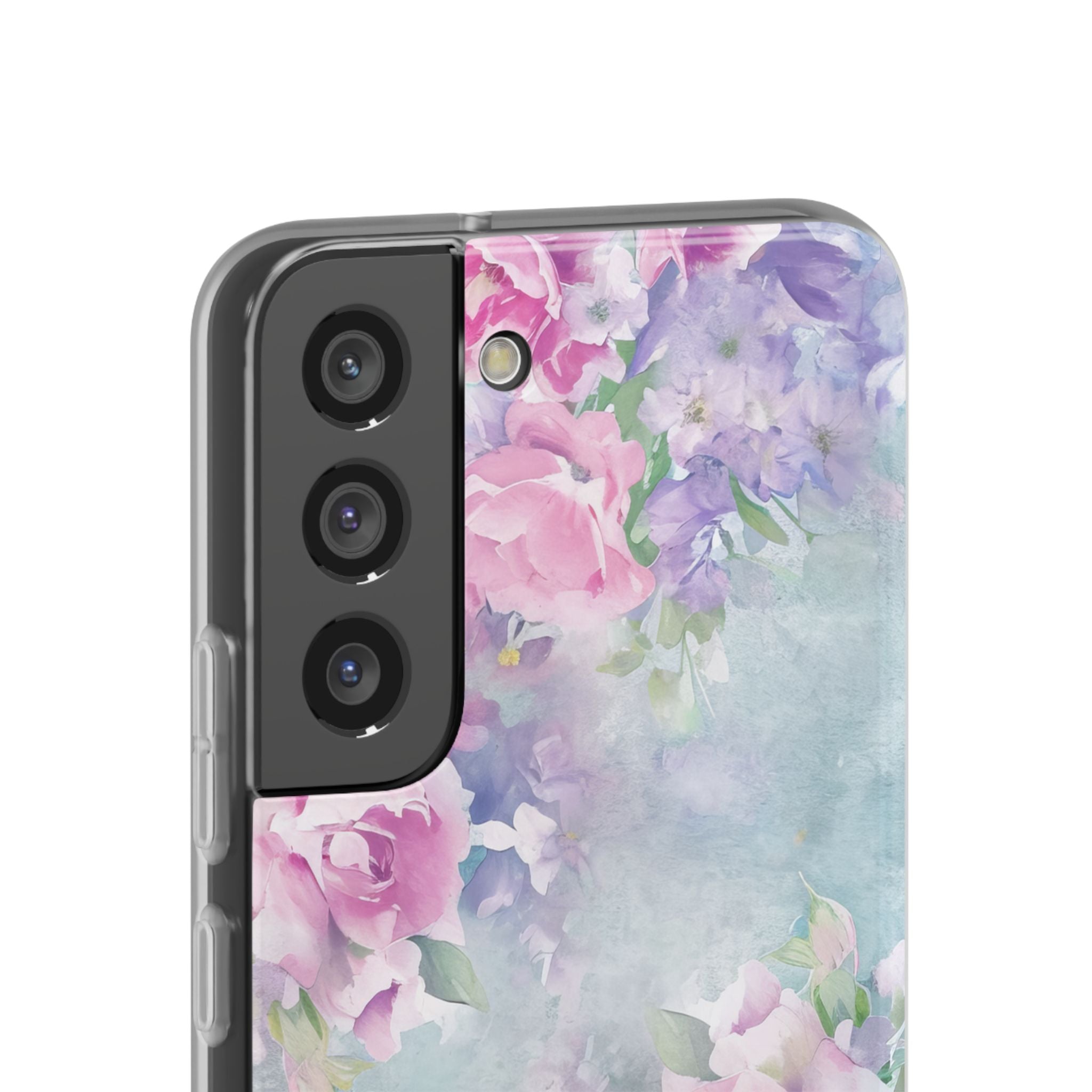 Dreamy Floral Watercolor - Flexi Samsung S22 Phone Case