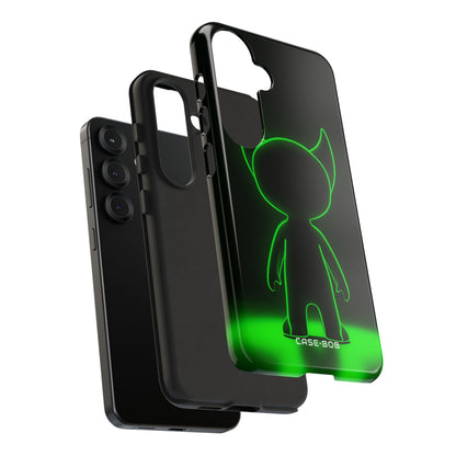 Neon Horned Glow Samsung S25 Case - Tough