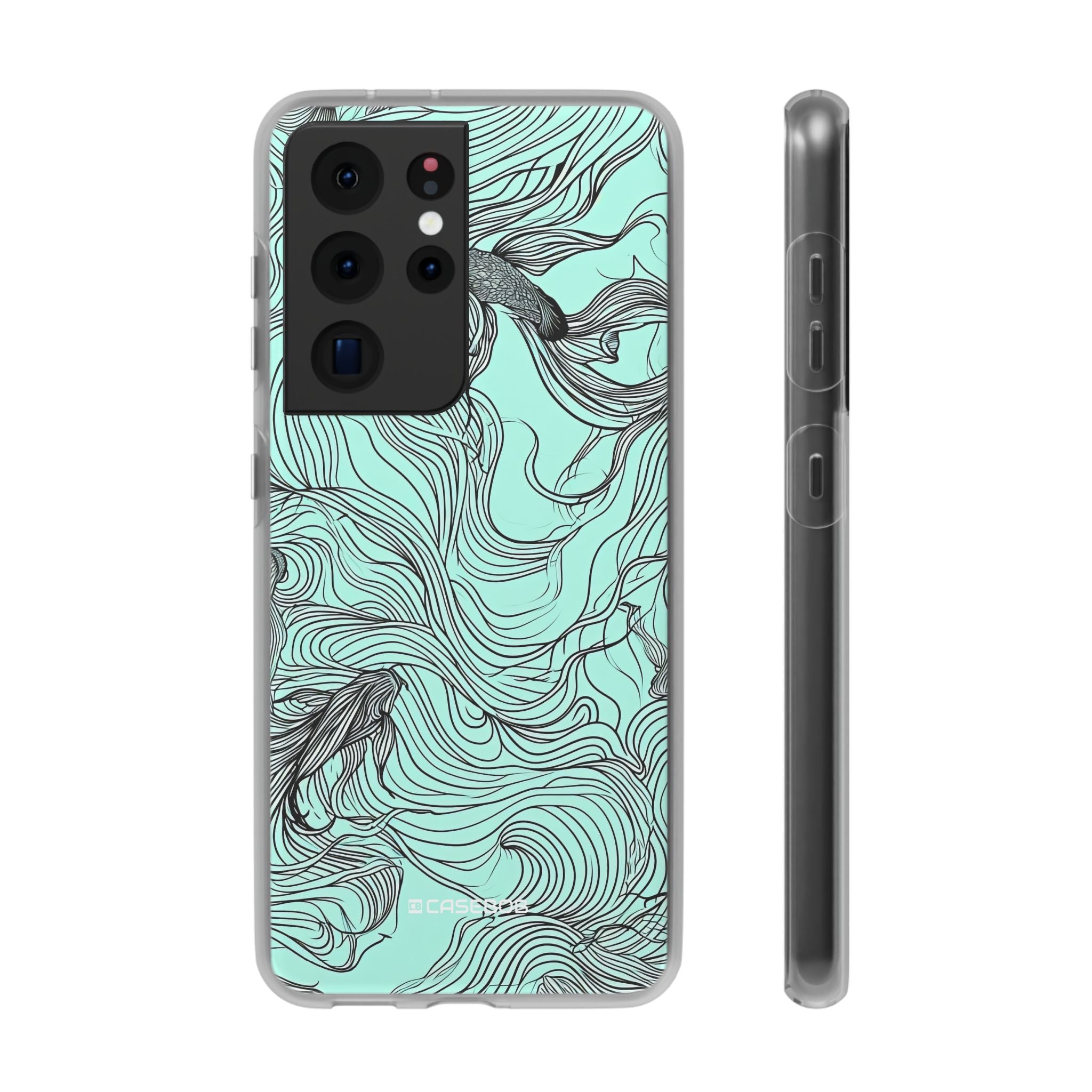 Aqua Serenity | Flexible Phone Case for Samsung Galaxy