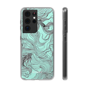 Aqua Serenity | Flexible Phone Case for Samsung Galaxy