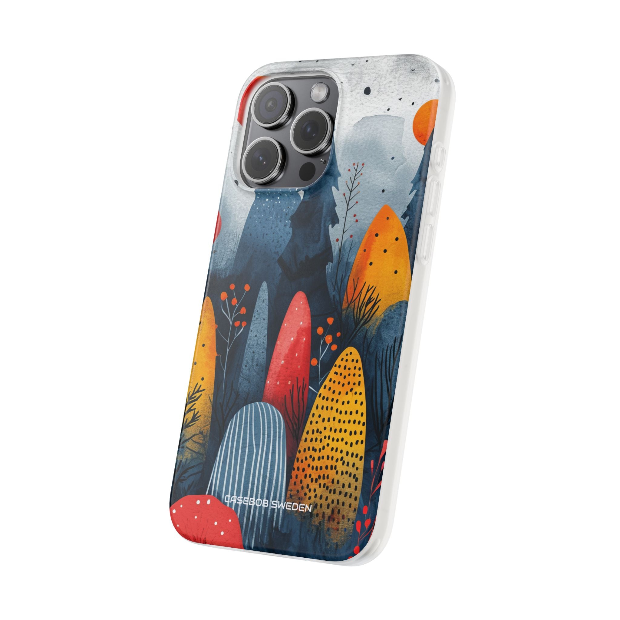 Whimsical Nature - Flexi iPhone 15 Phone Case