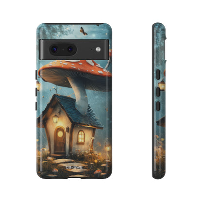 Mushroom House Glows - Google Pixel Case
