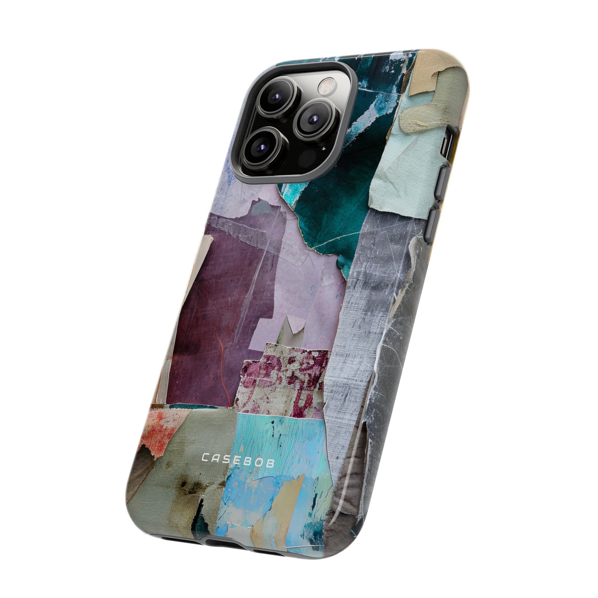 Textured Fabric Fusion - Protective Phone Case