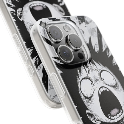 Screaming Stripes iPhone 16 Pro Case - Soft