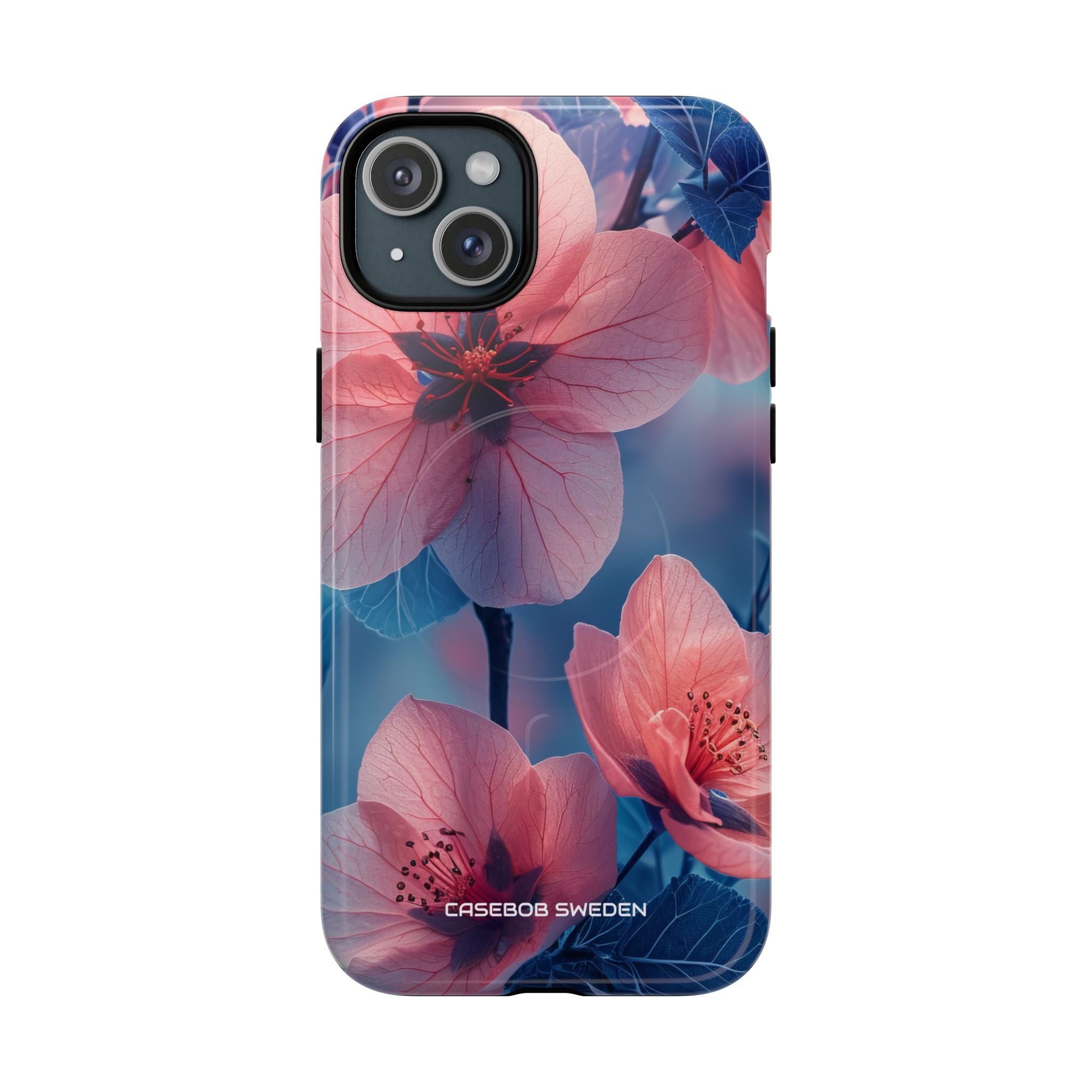 Blossom Serenity - Tough + MagSafe® iPhone 15 Phone Case