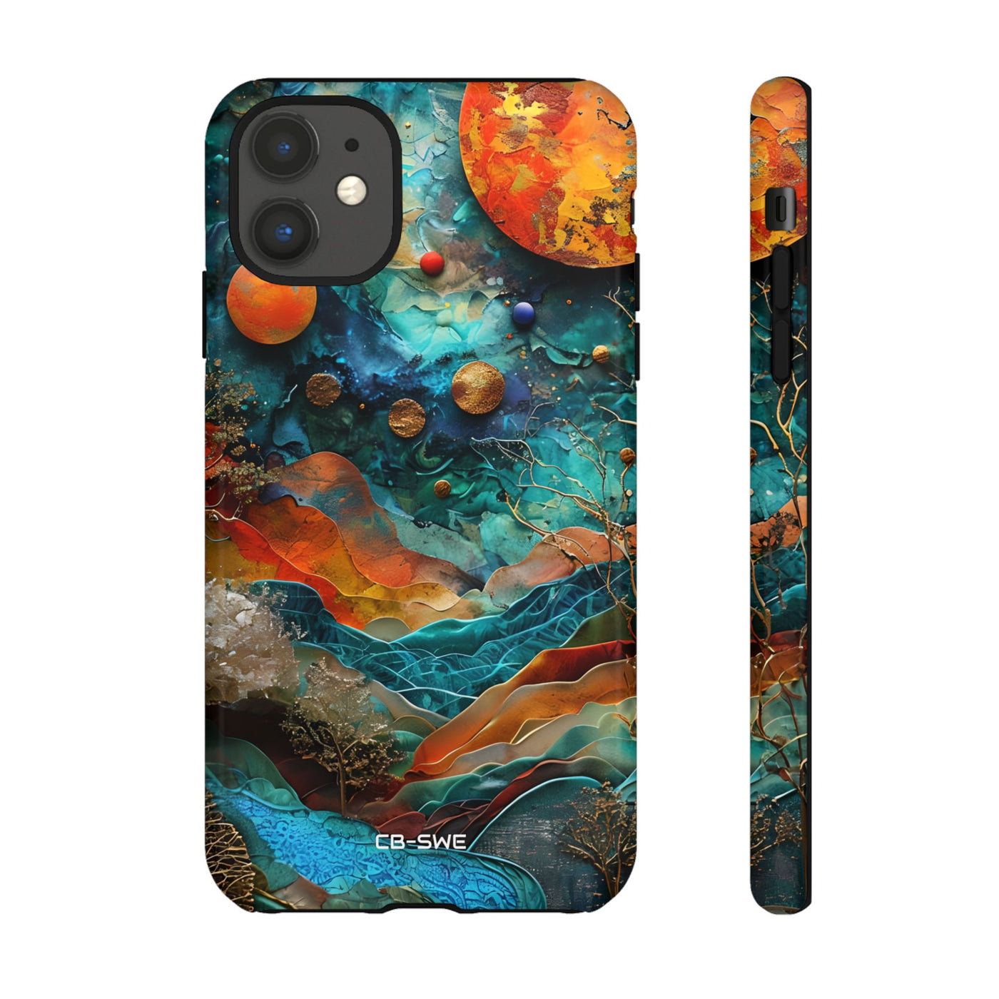 Celestial Wonders Unfold - iPhone Case