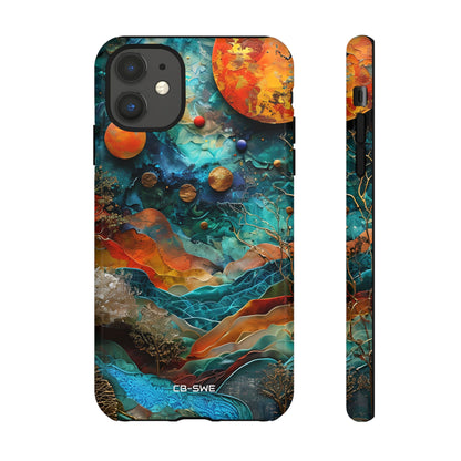 Celestial Wonders Unfold - iPhone Case