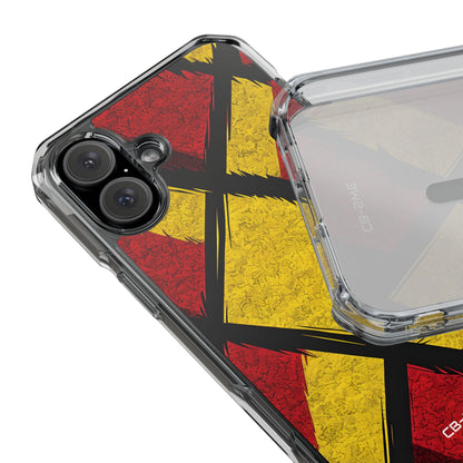 Dynamic Geometric Energy iPhone Case - Impact