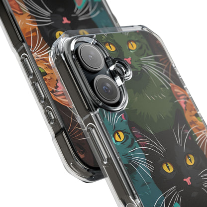 Colorful Cat Charisma iPhone Case - Impact