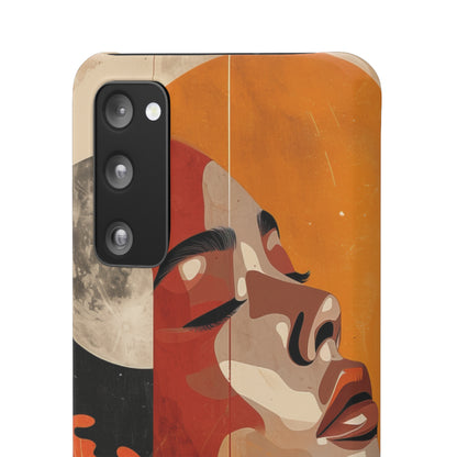 Cosmic Reflection | Slim Phone Case for Samsung