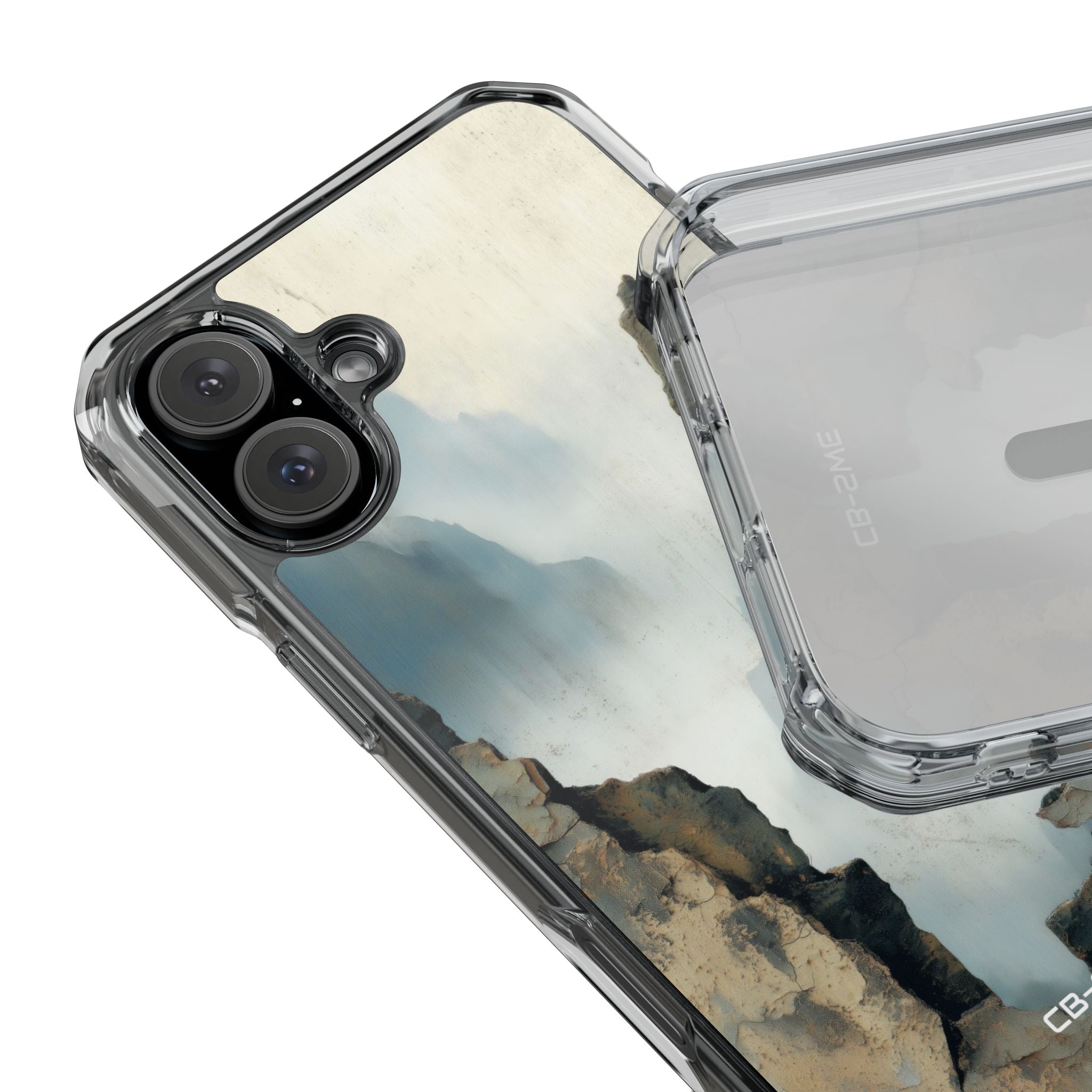 Cracks Frame Serenity iPhone Case - Impact