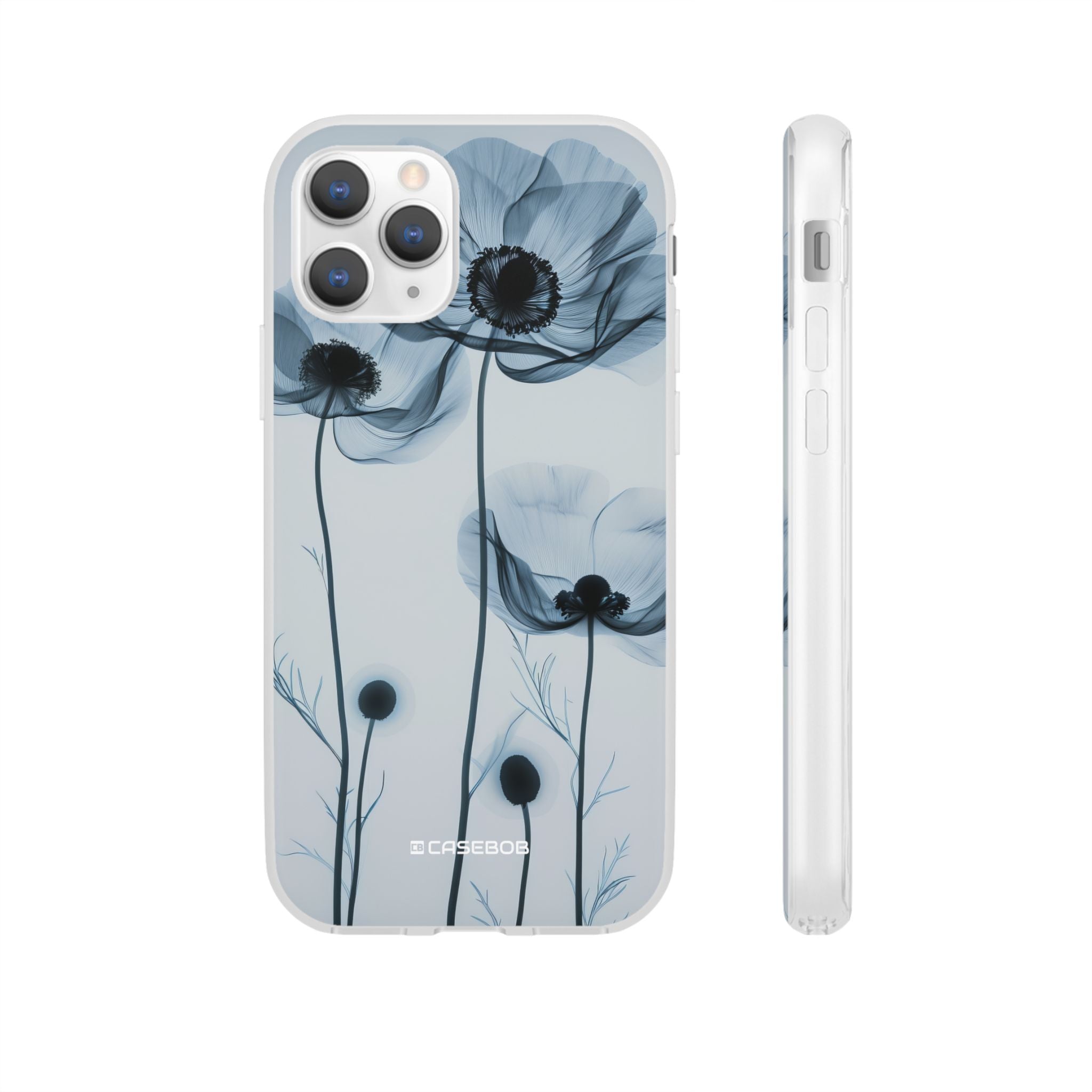 Tranquil Poppy Bloom | Flexible Phone Case for iPhone