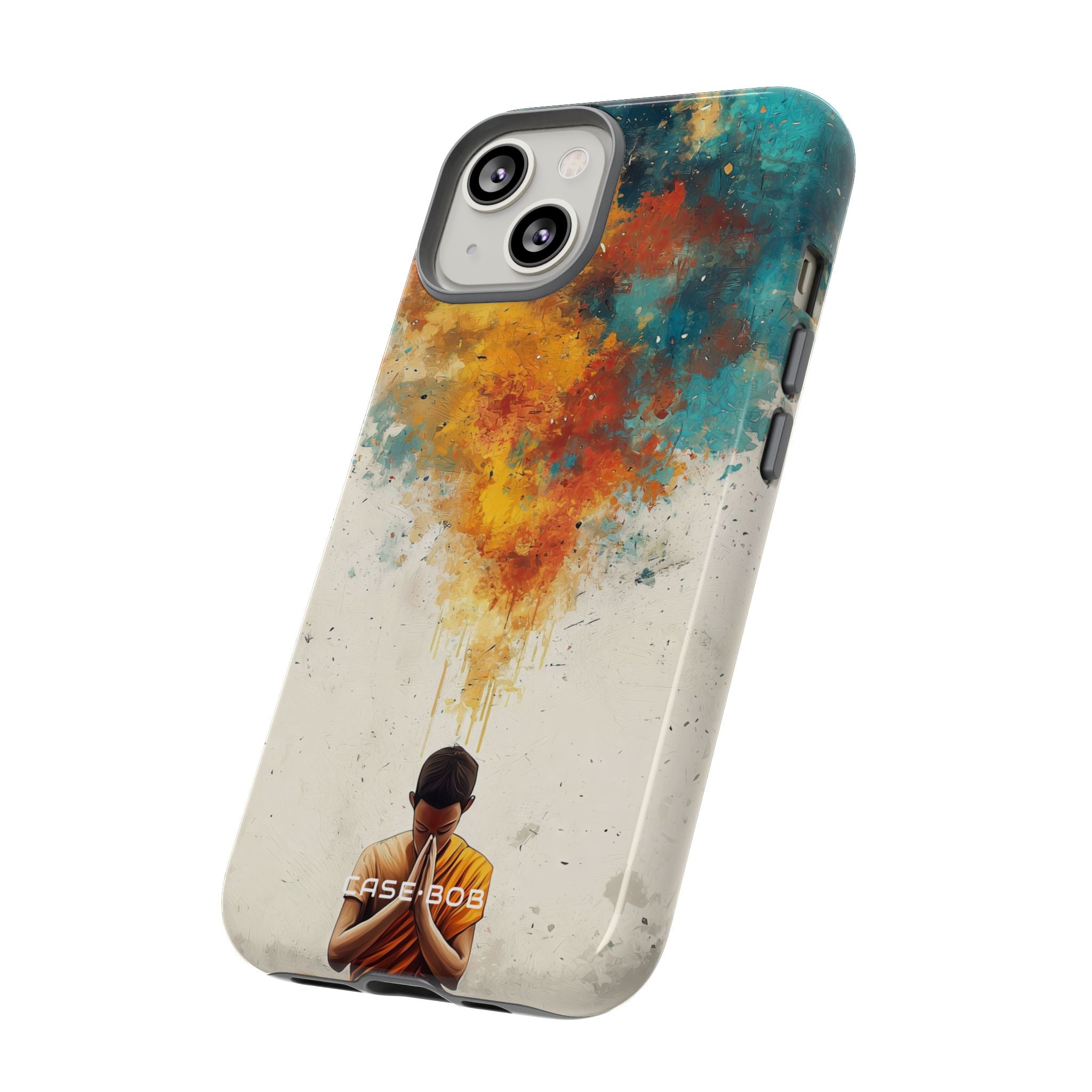 Meditative Glow iPhone 14 Case - Tough