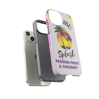 Tropical Sunset Splash - iPhone Case