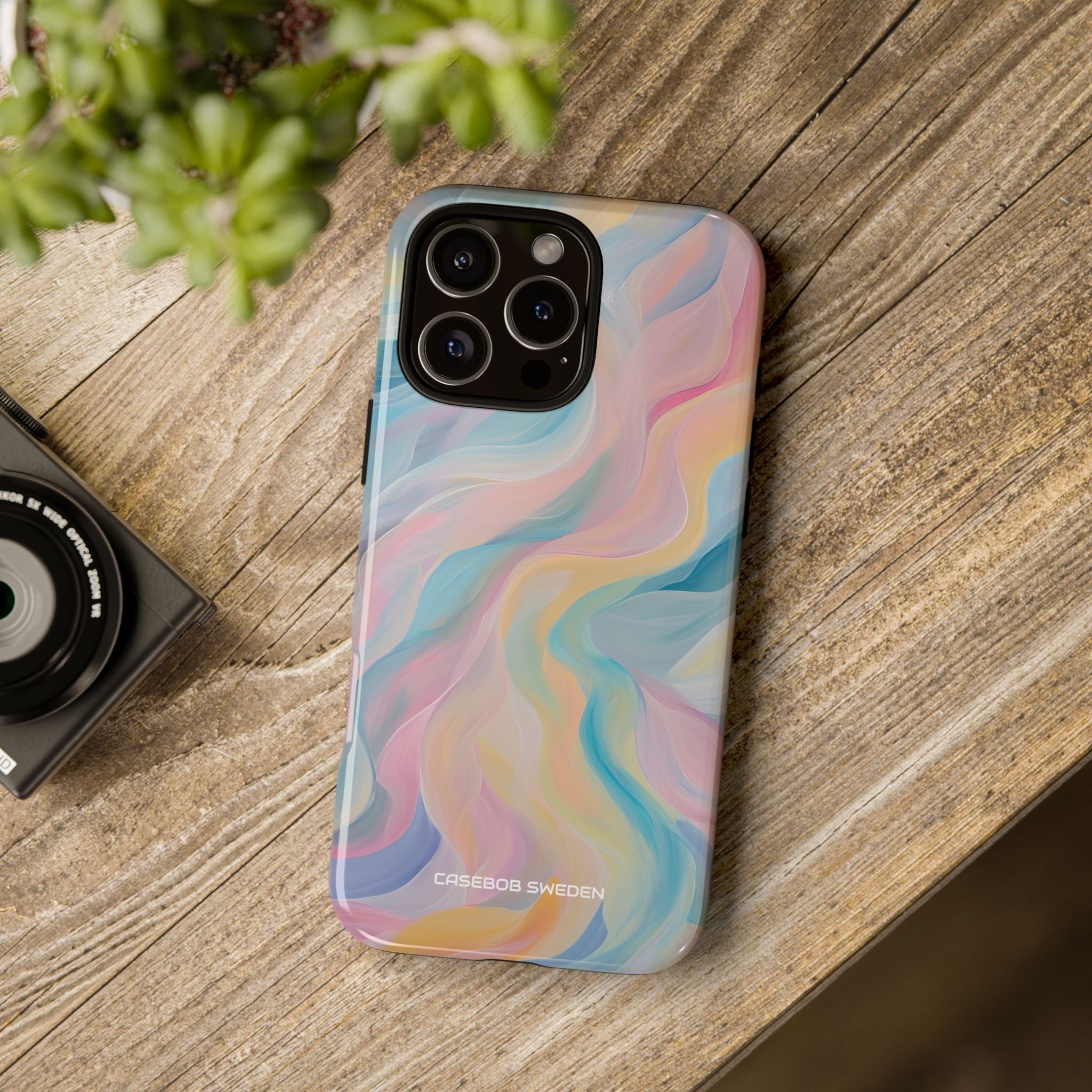 Dreamy Pastel Swirls - Tough iPhone 16 Phone Case