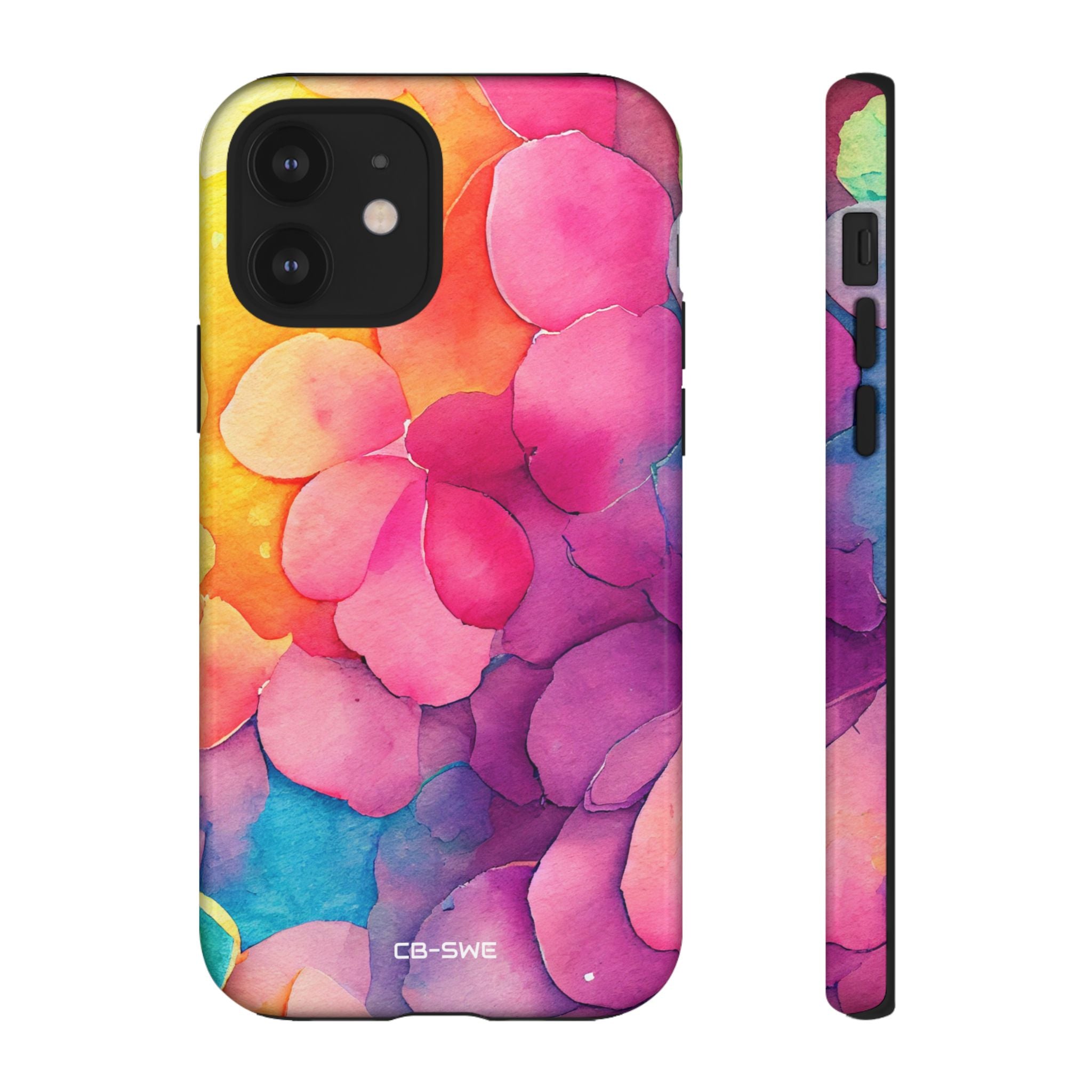 Vibrant Petal Fusion - iPhone Case