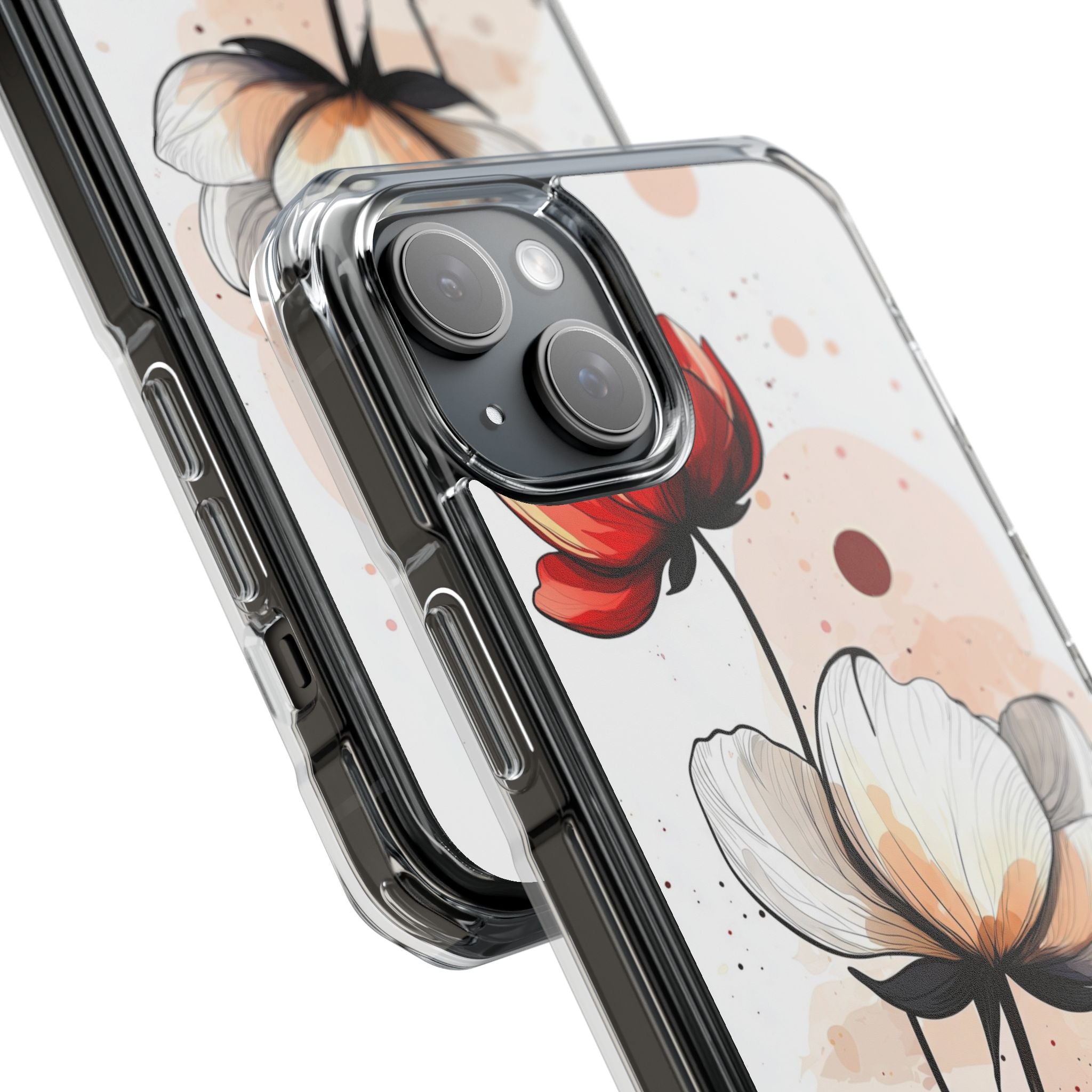 Vibrant Floral Elegance iPhone Case - Impact