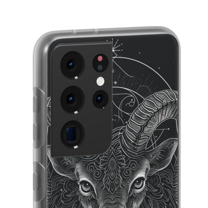 Mystic Ram Mandala | Flexible Phone Case for Samsung Galaxy