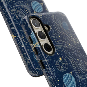 Celestial Whimsy: Hand-Drawn Universe - For Samsung S24