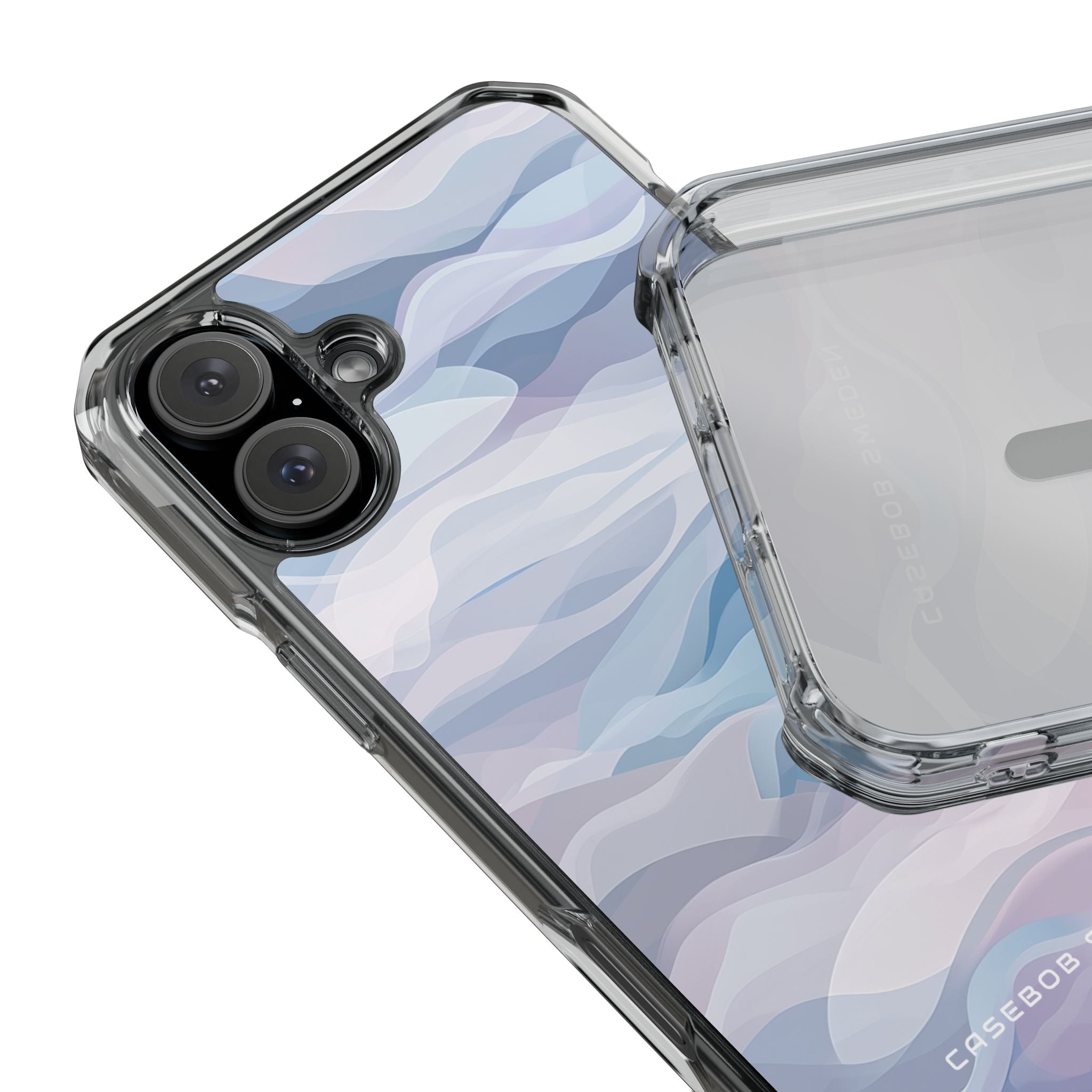 Ethereal Curveflow iPhone 16 - Clear Impact Phone Case