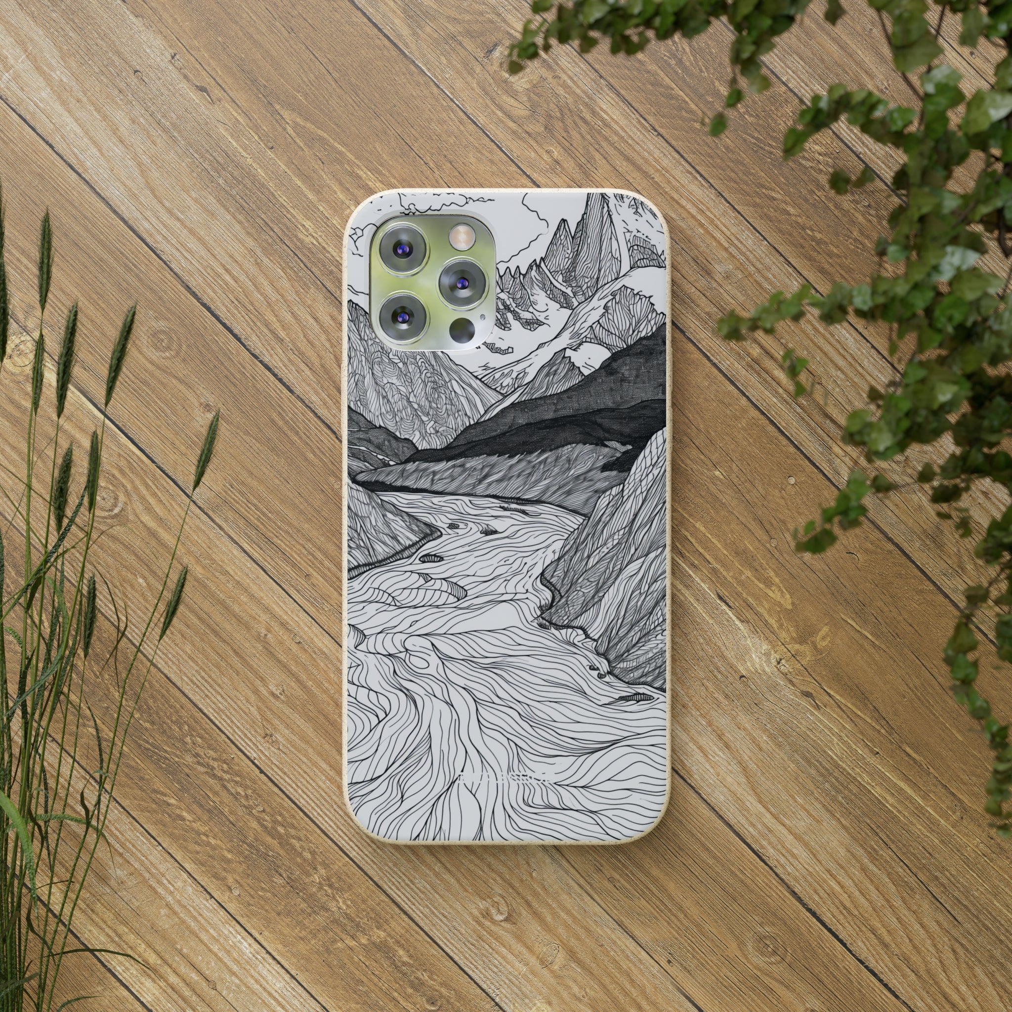 Mountain Tranquility | Biodegradable Phone Case