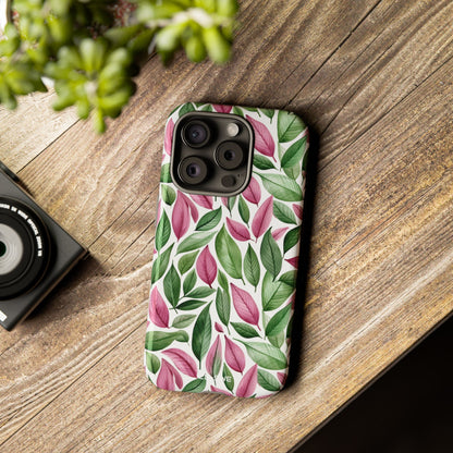 Lush Leaves Dance - iPhone Case
