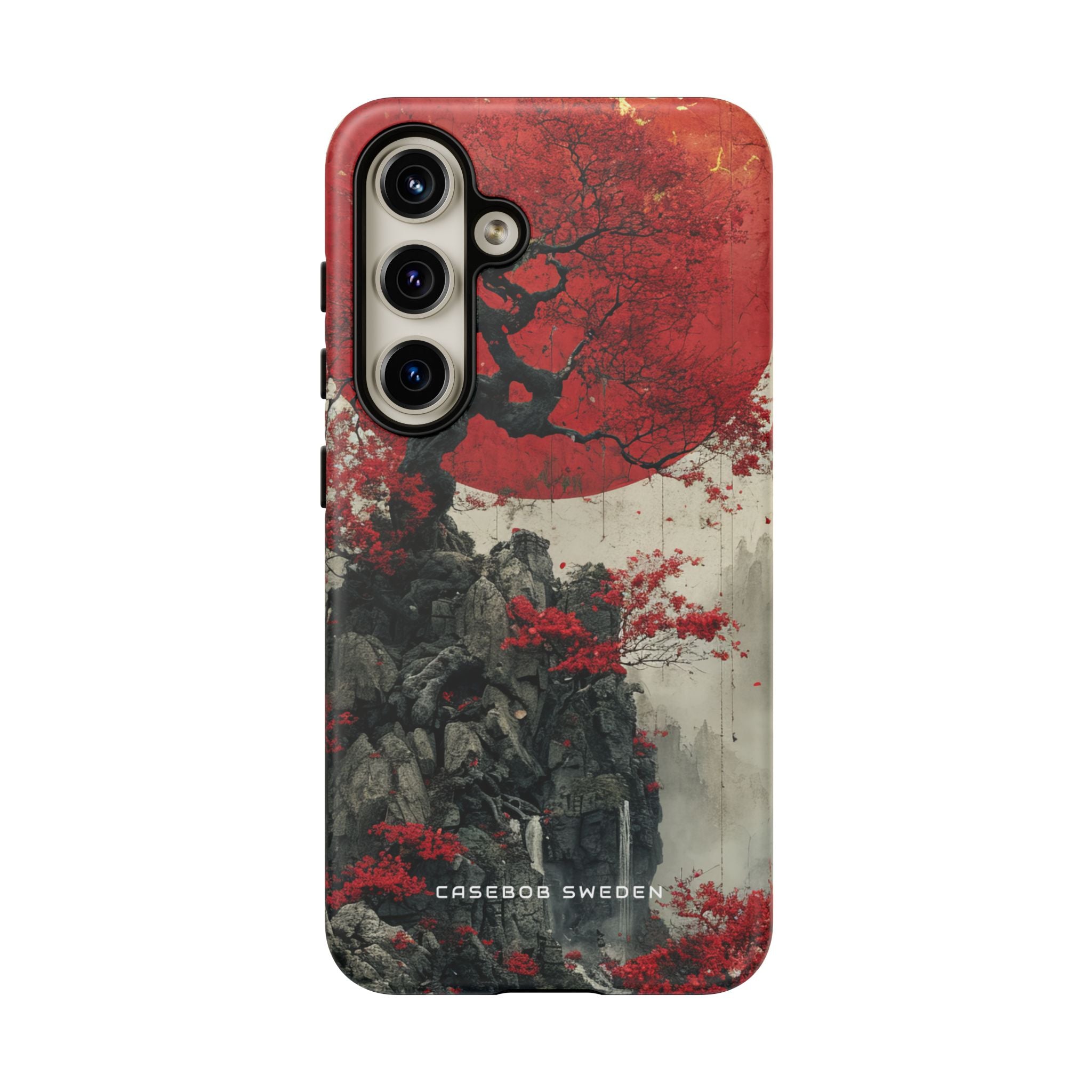 Zen Serenity in Red Harmony Samsung S24 - Tough Phone Case