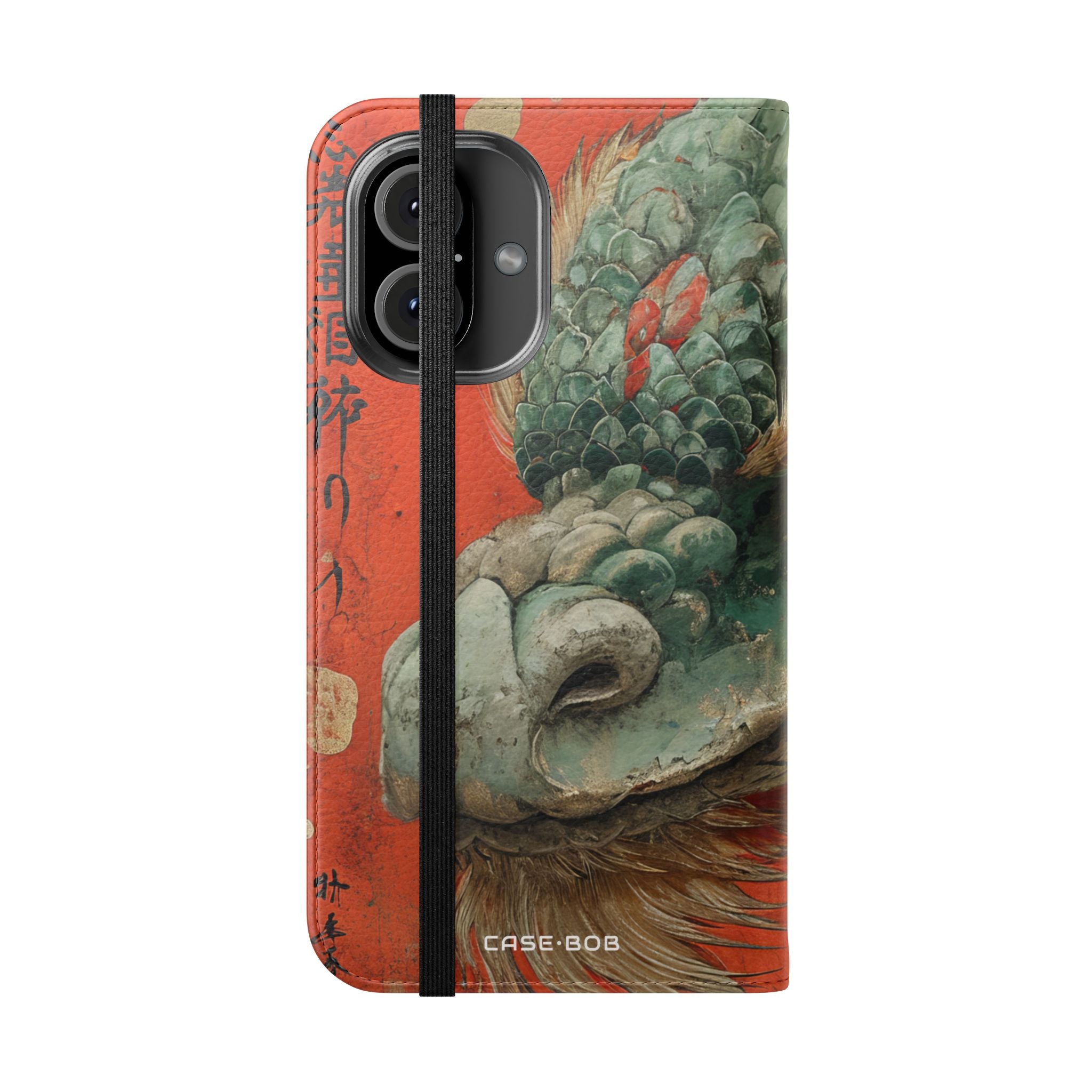Dragon's Gaze Crimson - iPhone 16  Case - Wallet