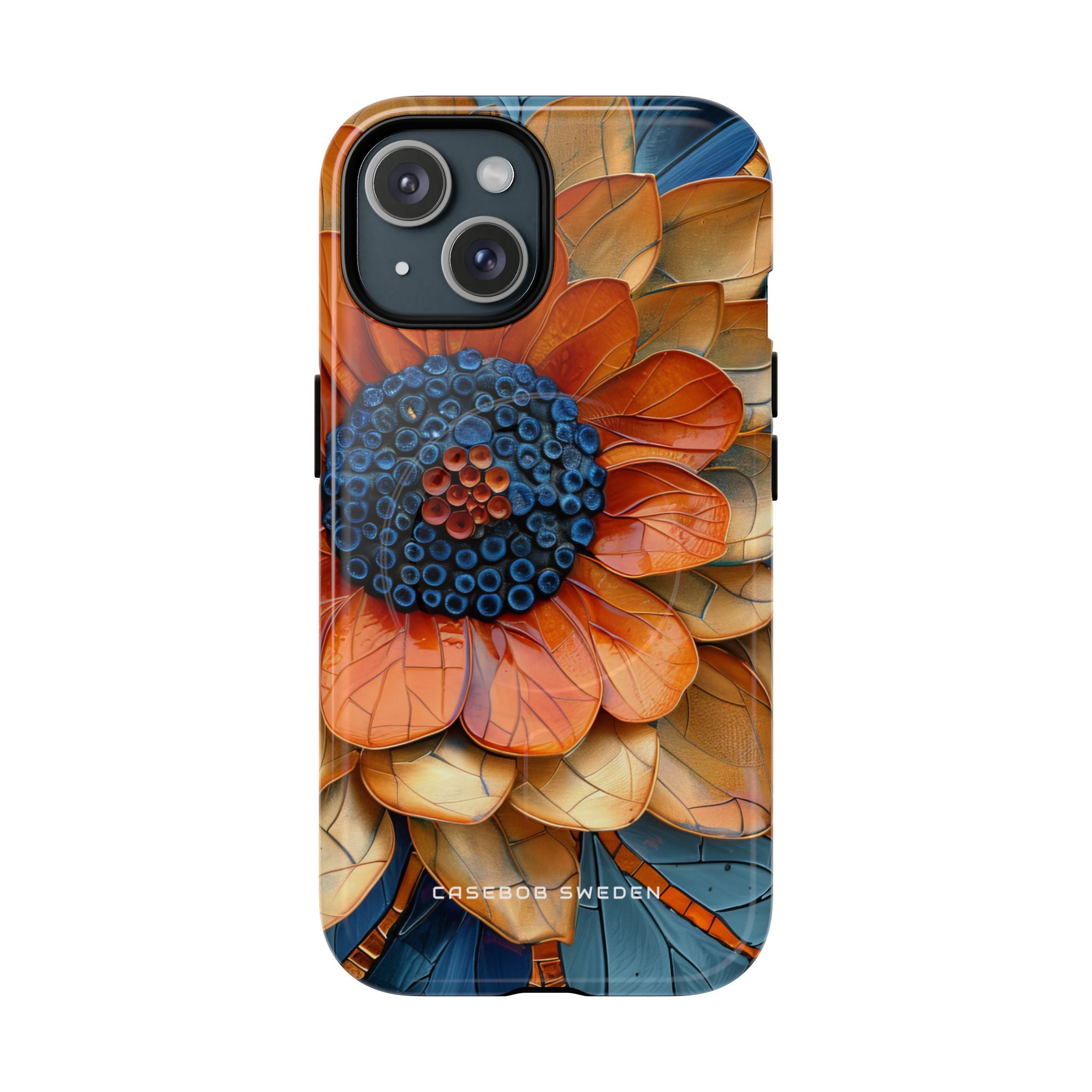 Mosaic Blossom Harmony iPhone 15 | Tough+ Phone Case