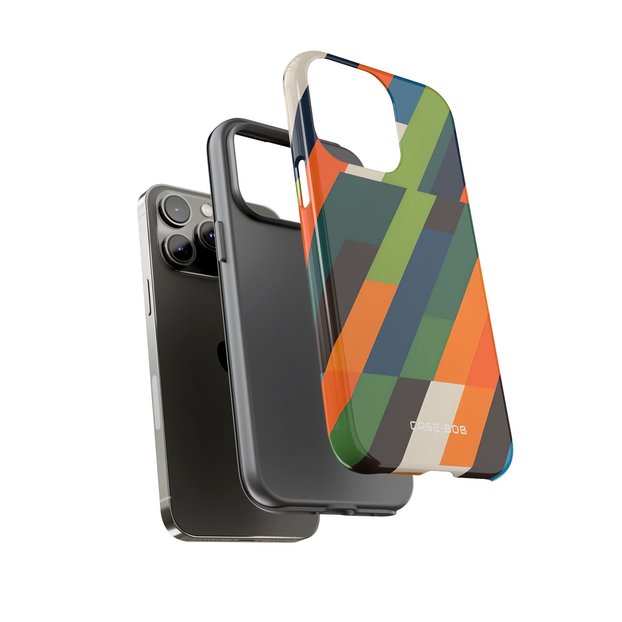 Diagonal Blaze iPhone 14 Pro Max Case - Tough