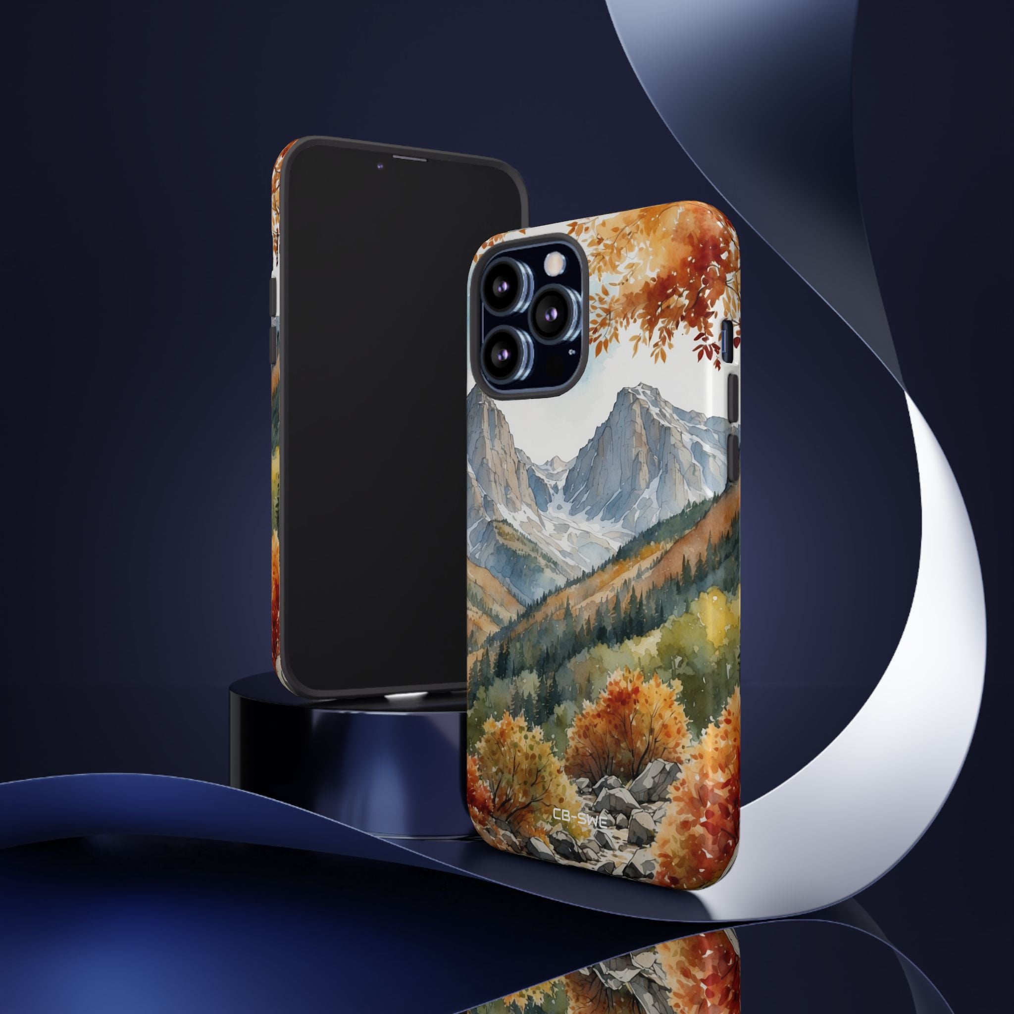 Autumn Leaves Dance - iPhone Case