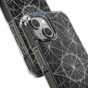 Symmetrical Elegance - Phone Case for iPhone (Clear Impact - Magnetic)