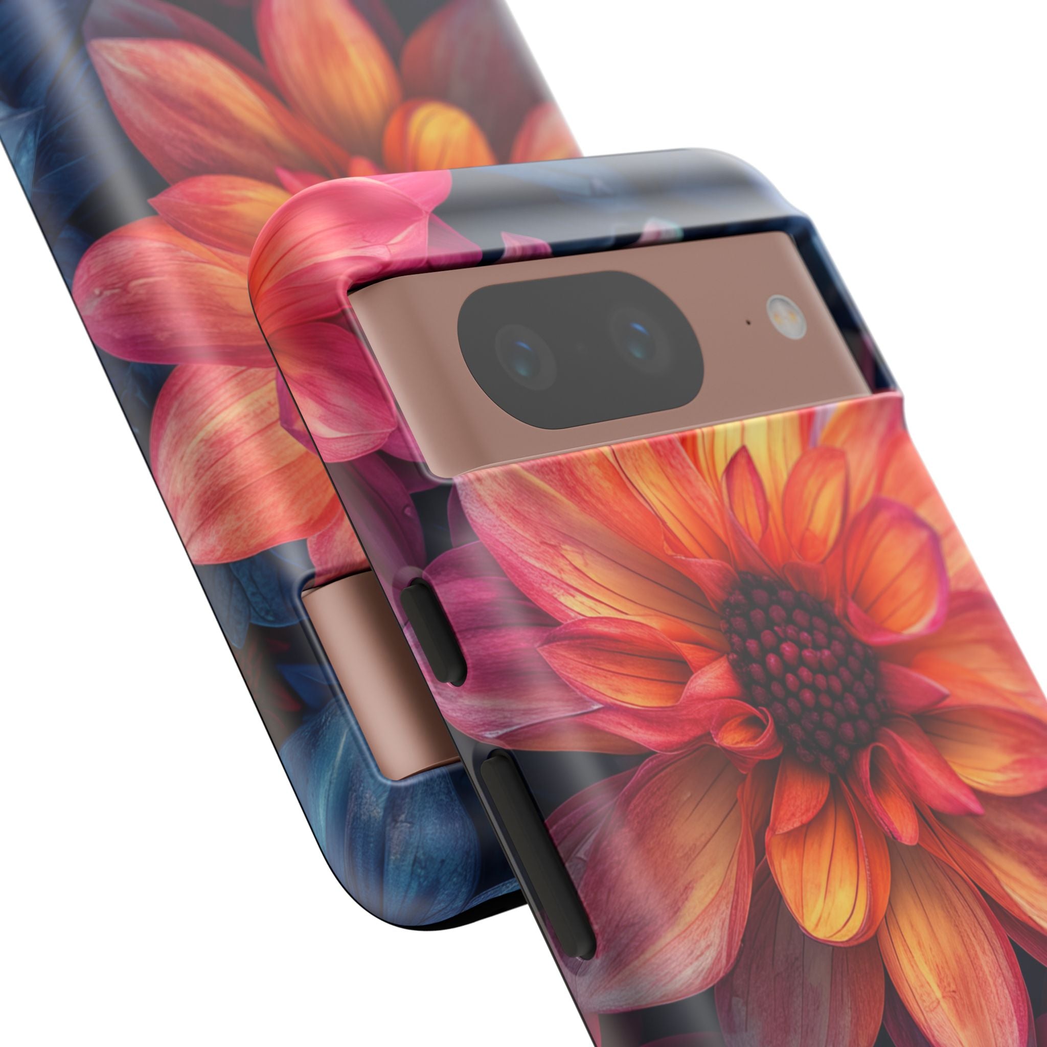 Fiery Bloom Harmony Google Pixel 8 - Tough Phone Case