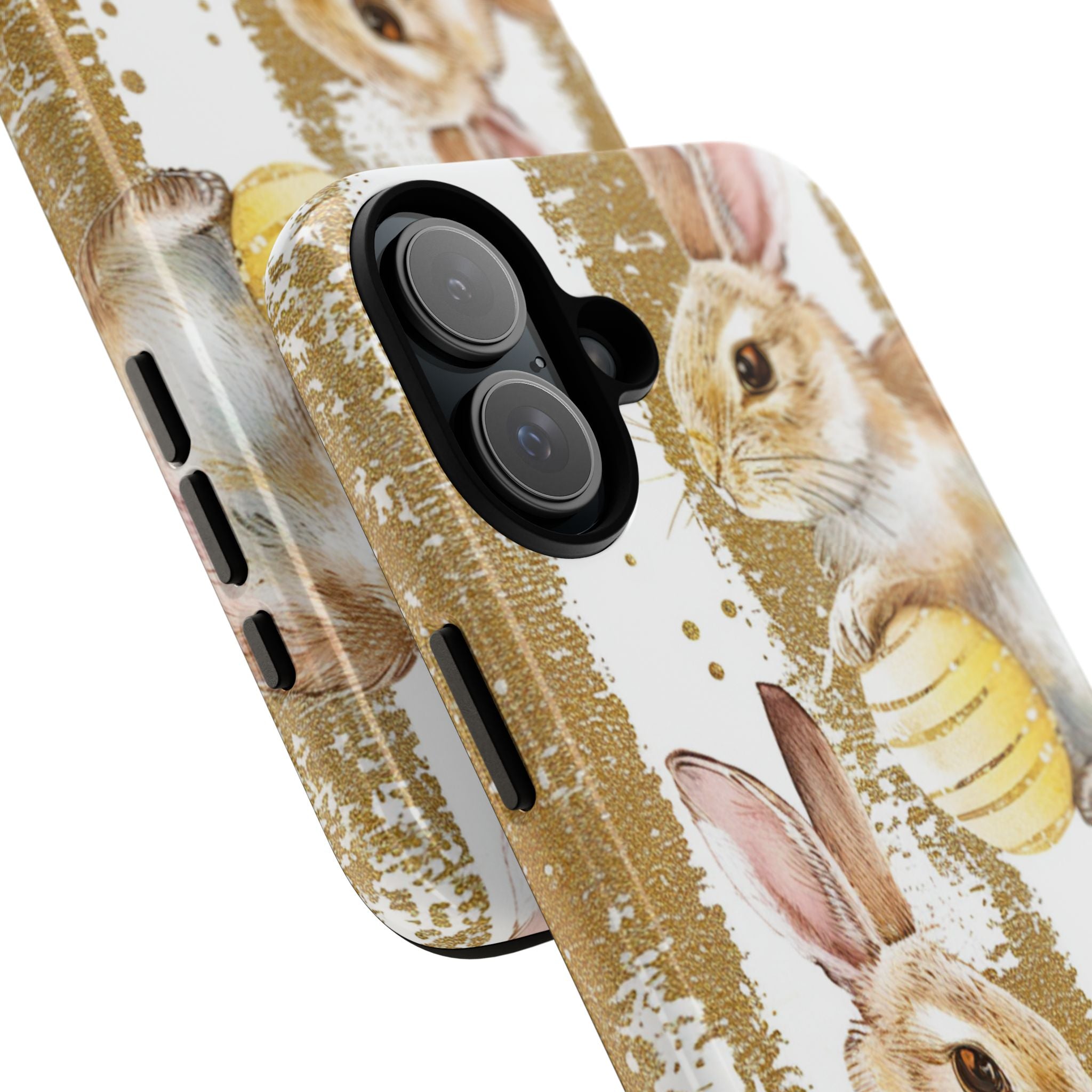 Bunnies Hold Eggs - iPhone Case
