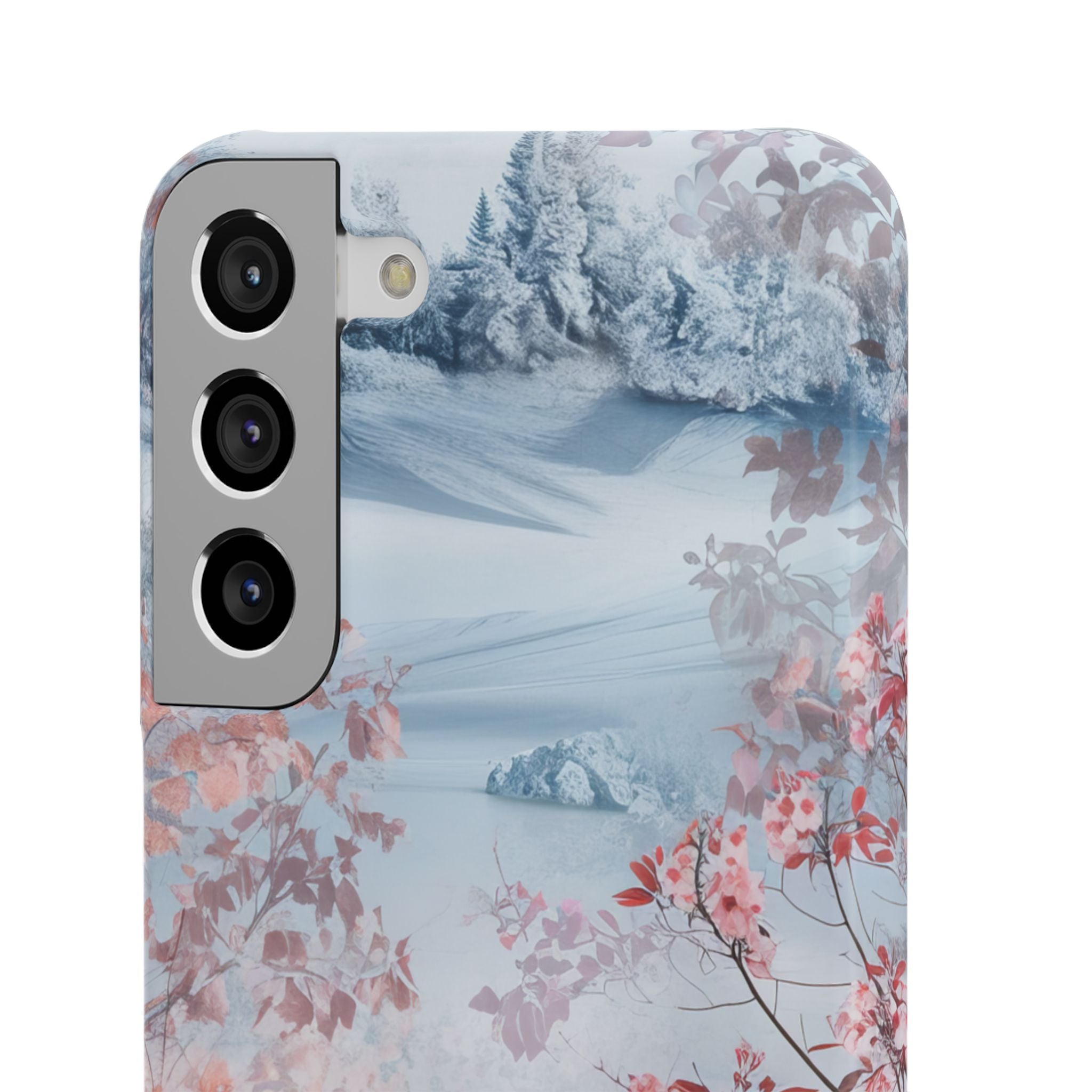 Floral Serenity Case - Slim Samsung S22 Phone Case