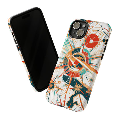 Astrological Wheel Wonders - Protective Phone Case