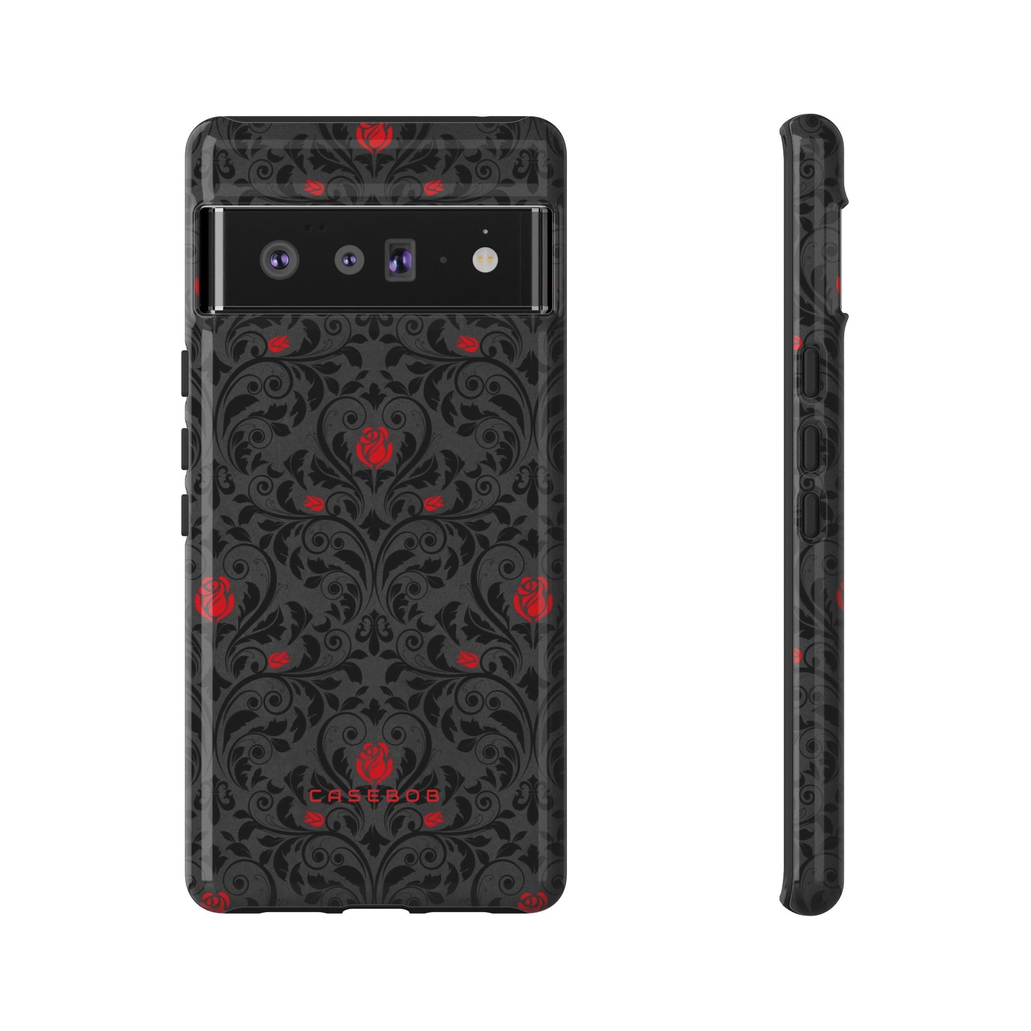 Angerunge Gothic Flower - Protective Phone Case