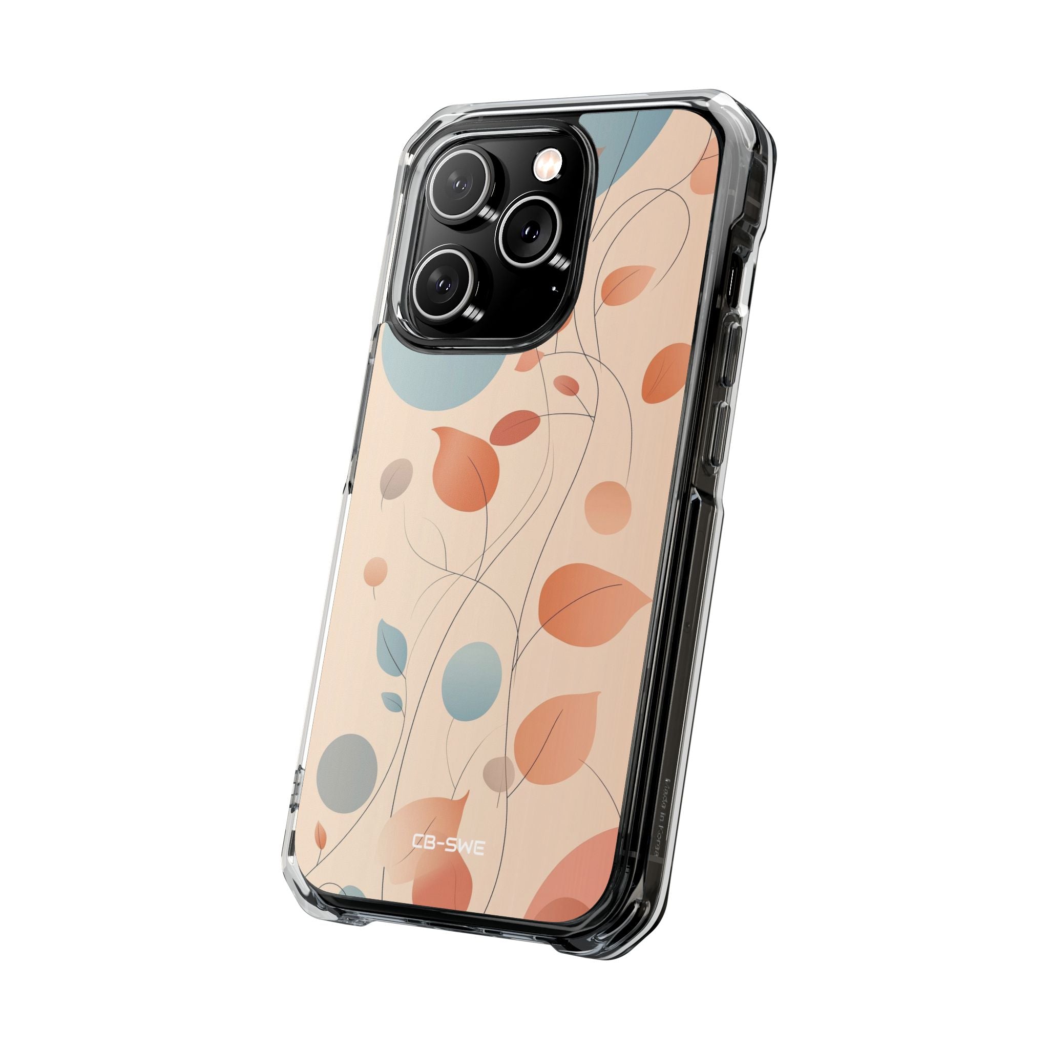 Gentle Leaves Drift iPhone Case - Impact