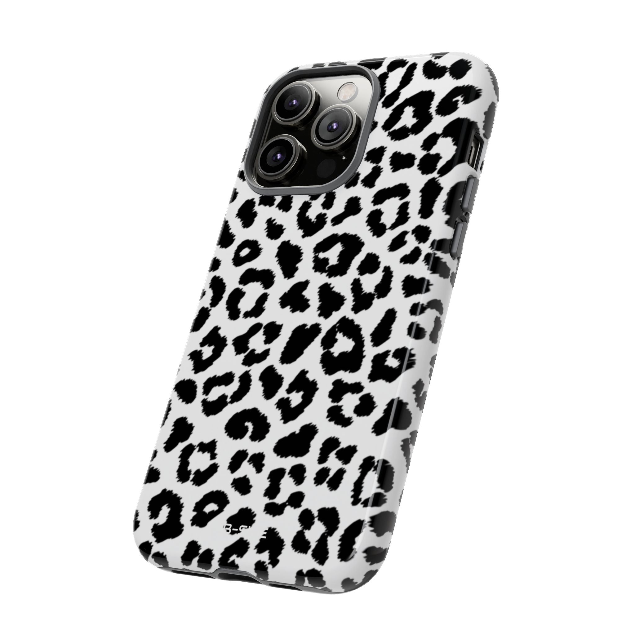 Monochrome Leopard Essence - iPhone Case