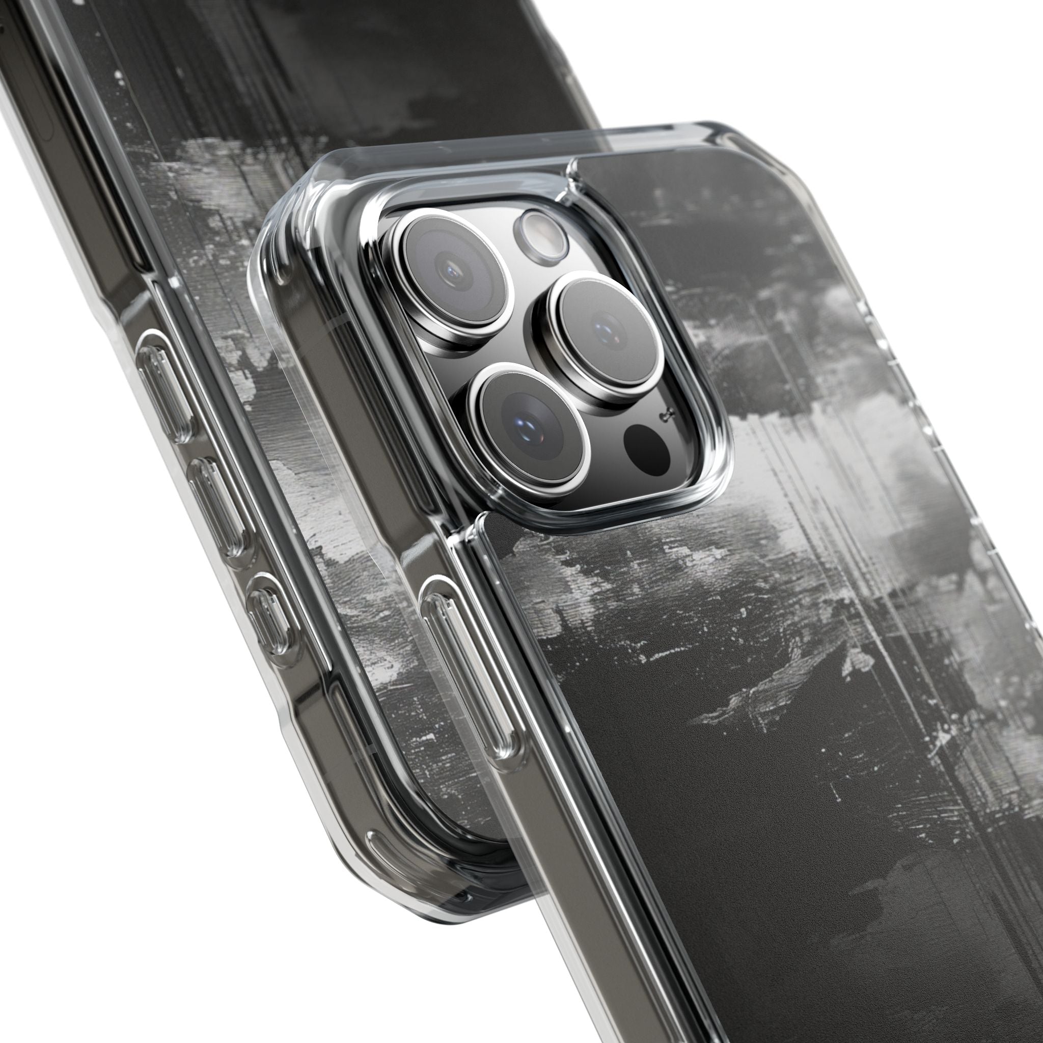 Urban Grit Aesthetic iPhone 16 - Clear Impact Phone Case