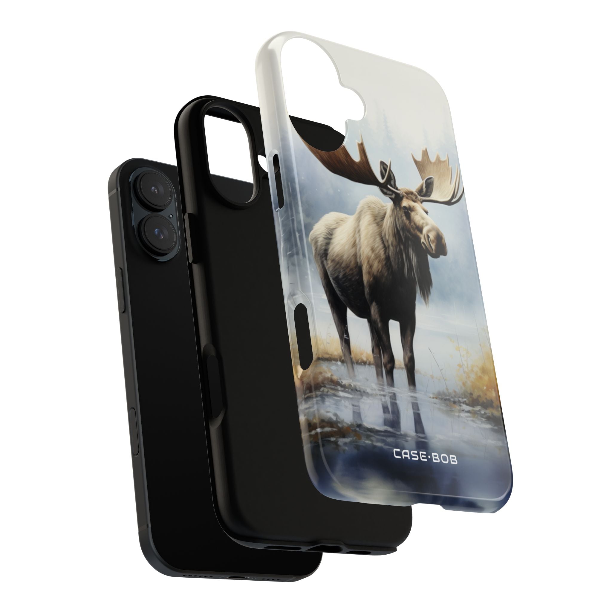 Moose Reflection iPhone 16 Plus Case - Tough