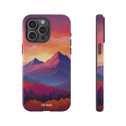 Mountain Peaks Rise - iPhone Case