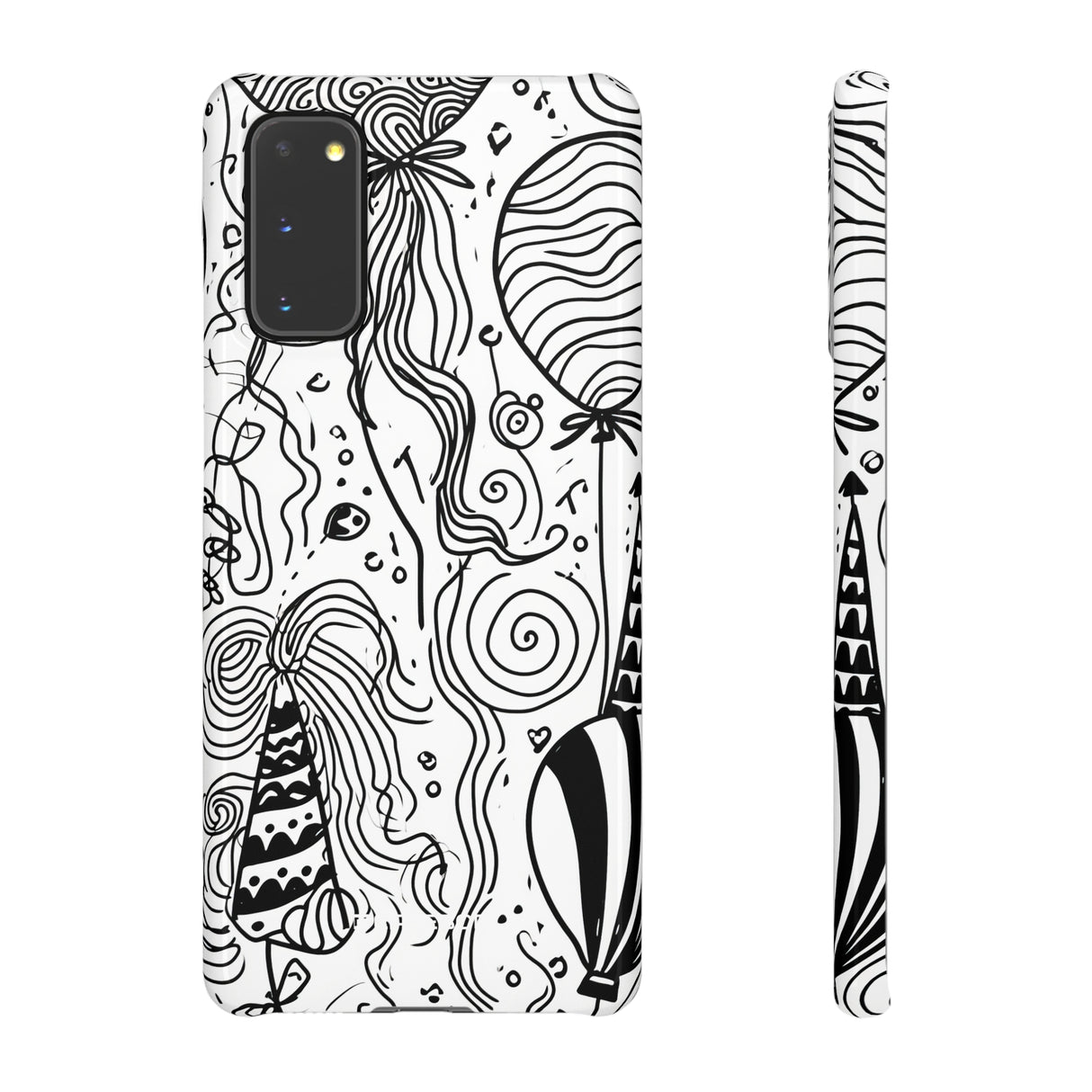 Whimsical Festivity | Slim Phone Case for Samsung