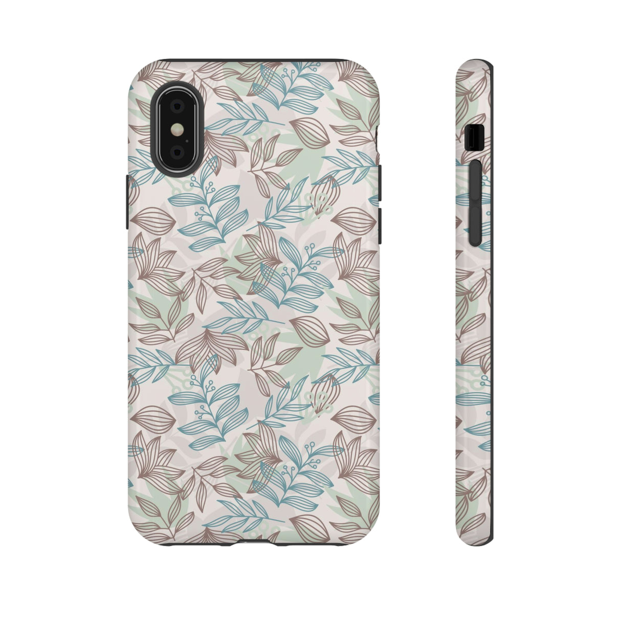 Minty Leaf - Protective Phone Case