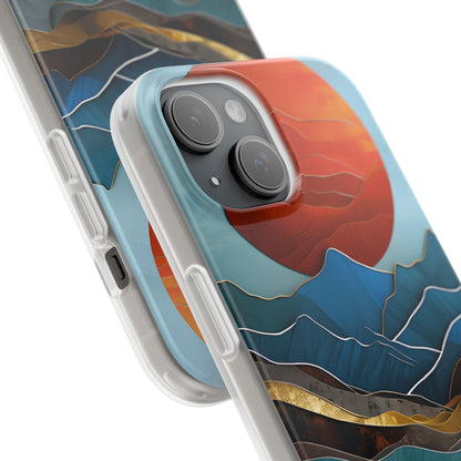 Solar Peak iPhone 15 Case - Soft